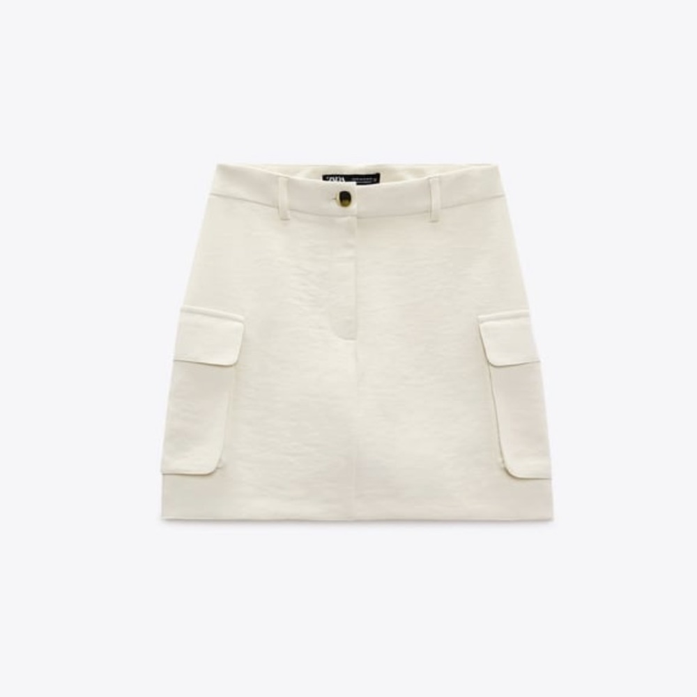 NWOT ZARA pocket skort